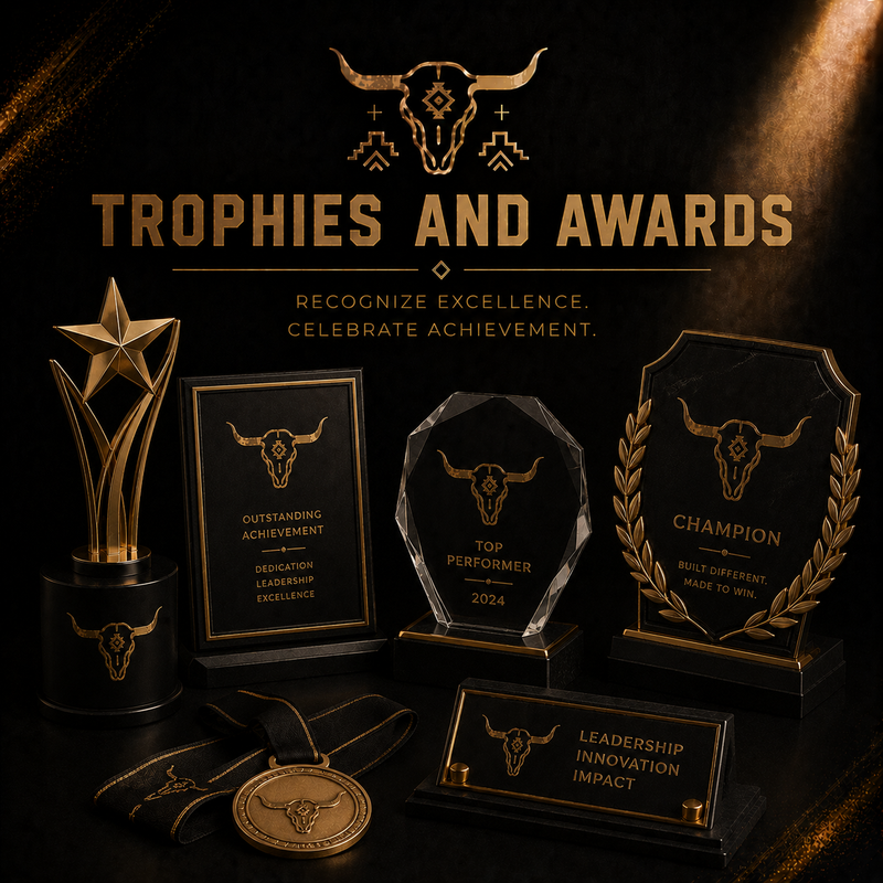TROPHIES, MEDALS AND AWARDS