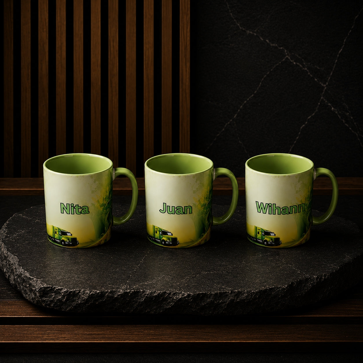 TWO TONE COFFEE MUGS