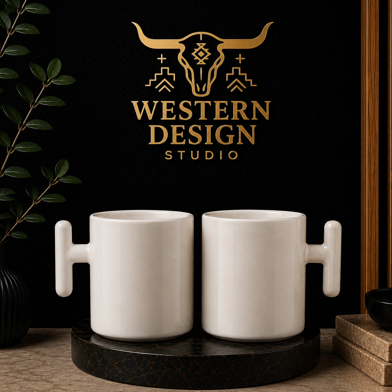 T-HANDLE COFFEE MUG
