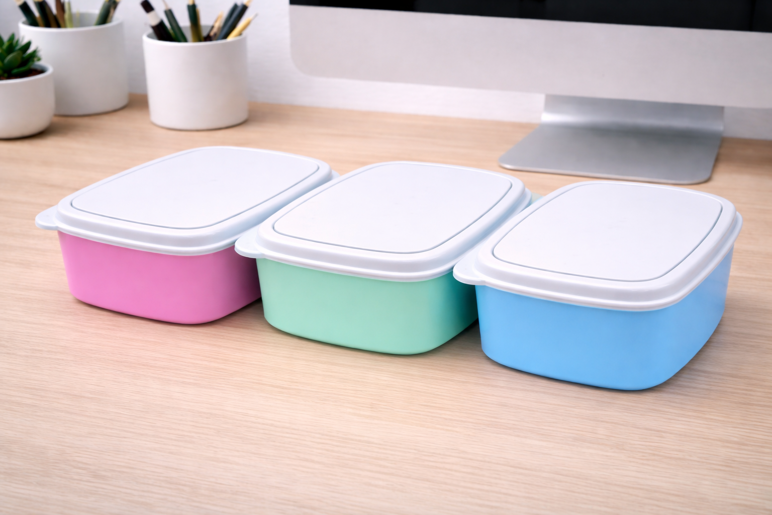 KIDS LUNCH BOXES - RECTANGULAR