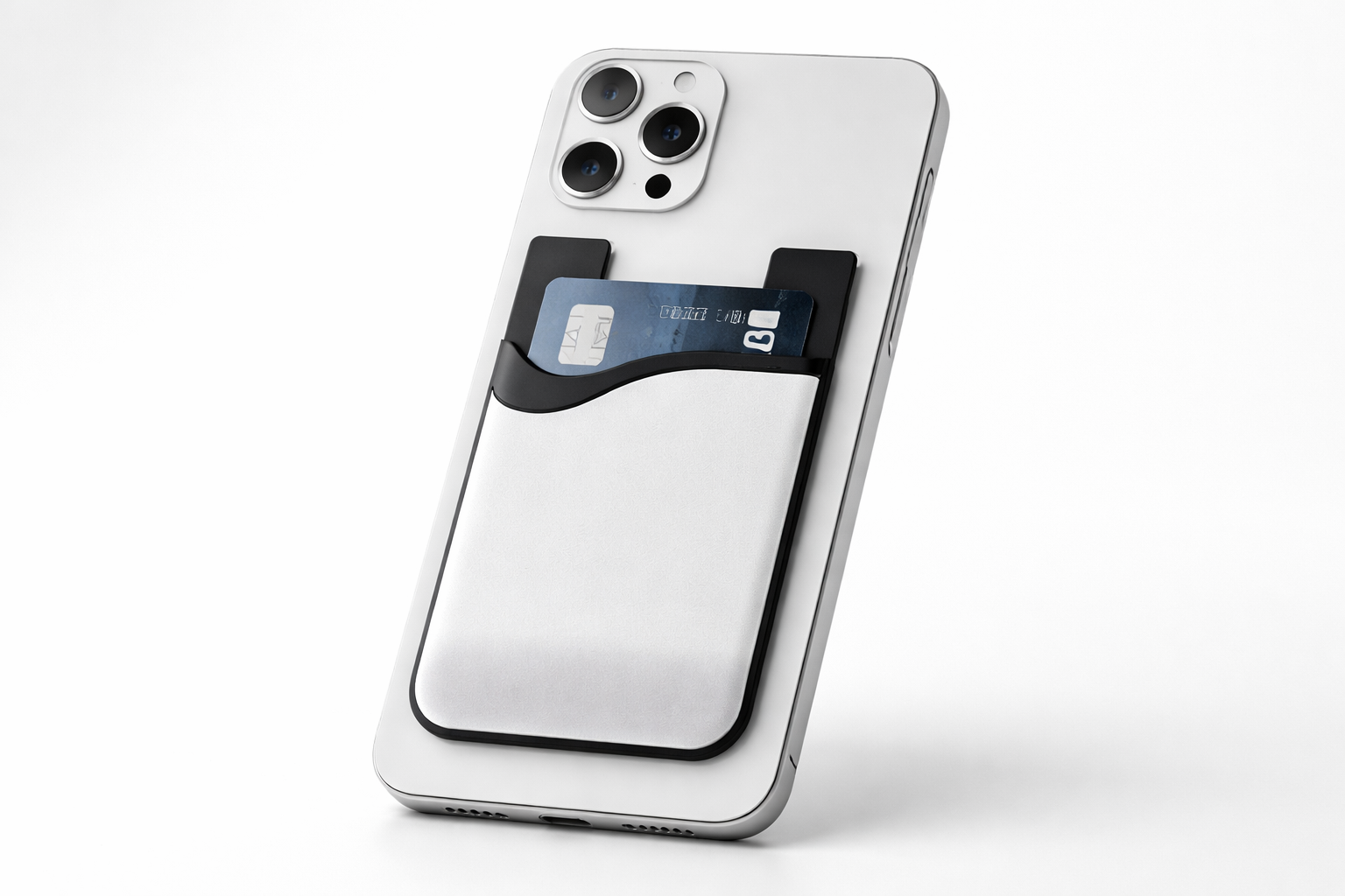 PHONE STICK-ON CARD HOLDER