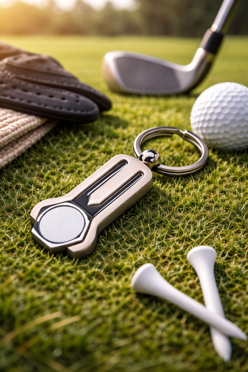 GOLF TEE KEYRING