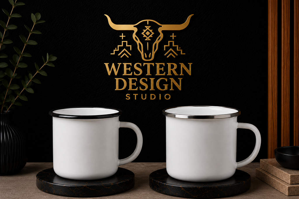 ENAMEL MUG