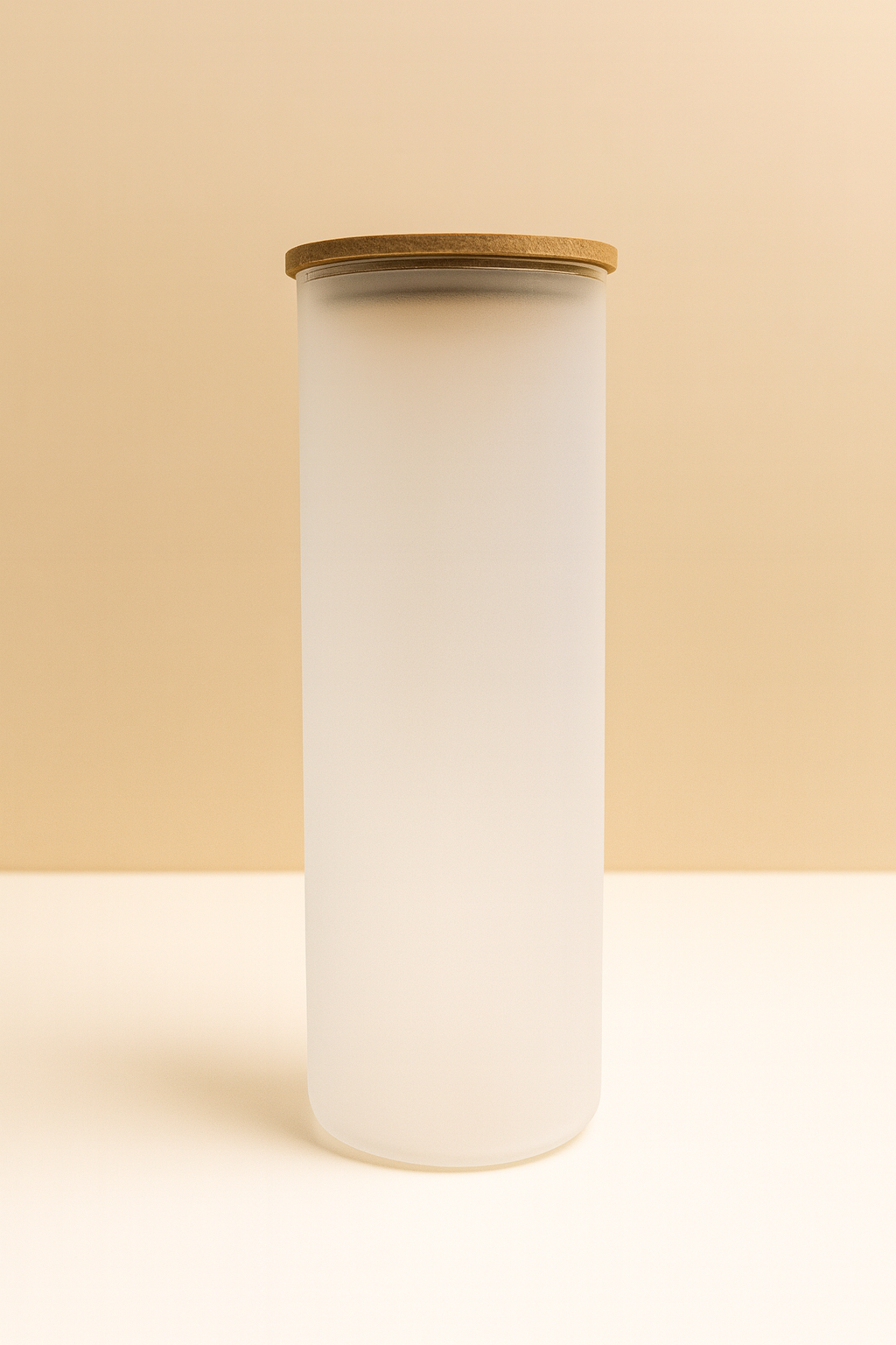 FROSTED SKINNY GLASS TUMBLER