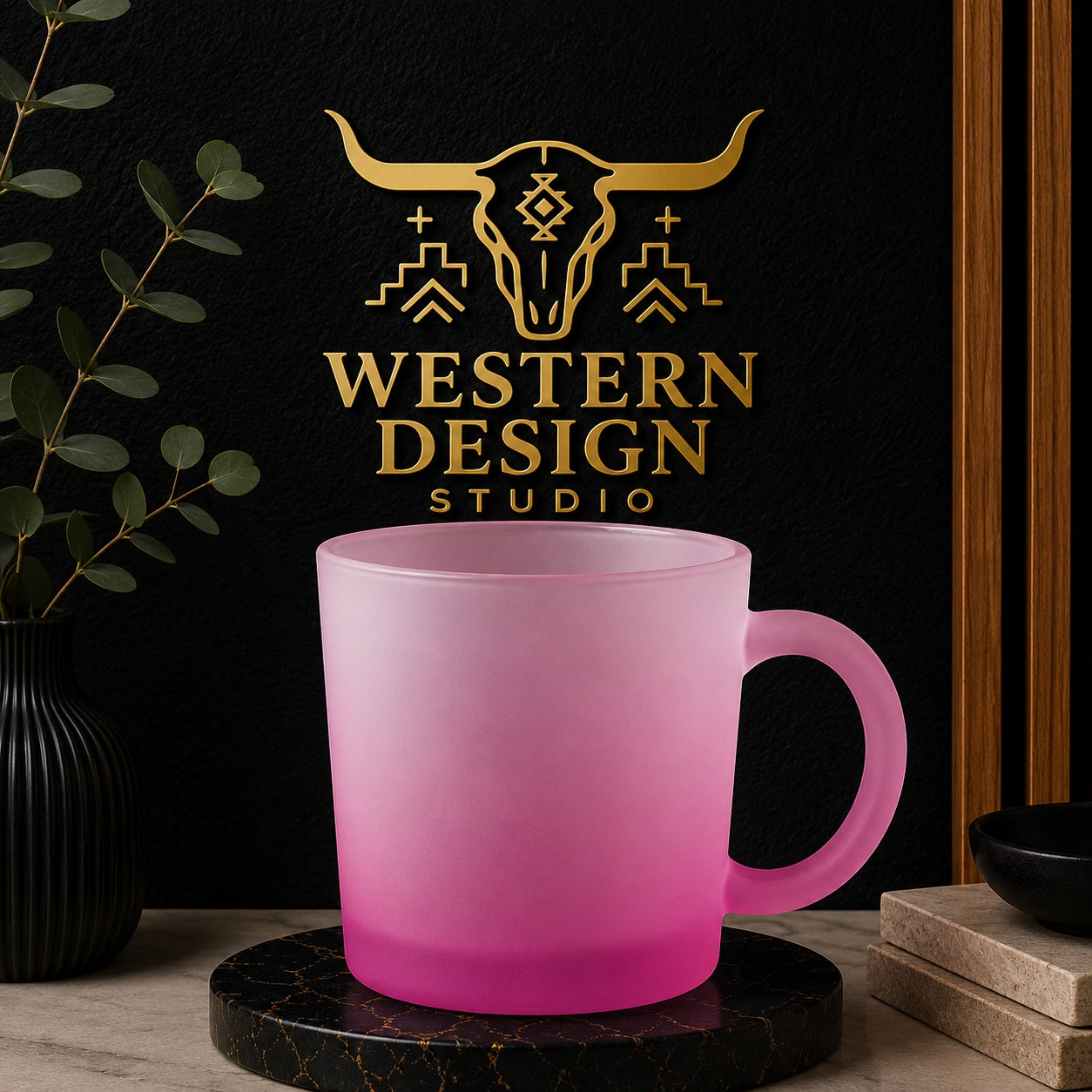GLASS COFFEE MUGS