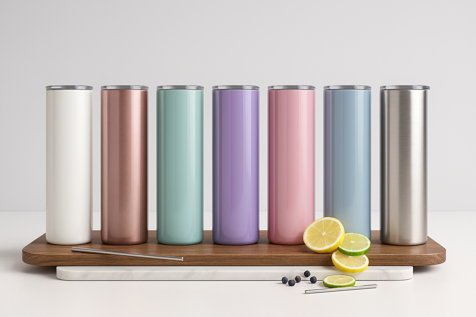 SHORT SKINNY TUMBLER - 440ML