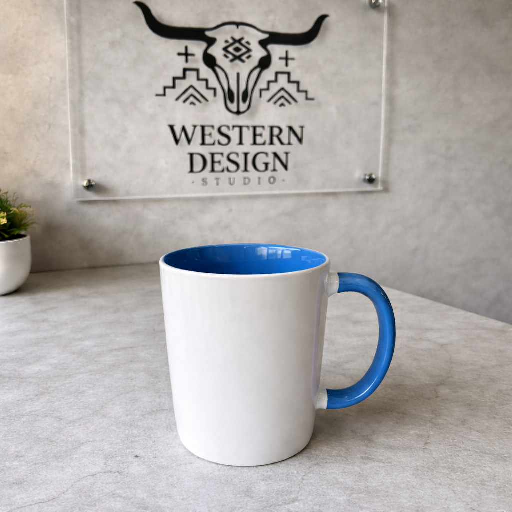 TWO TONE COFFEE MUGS
