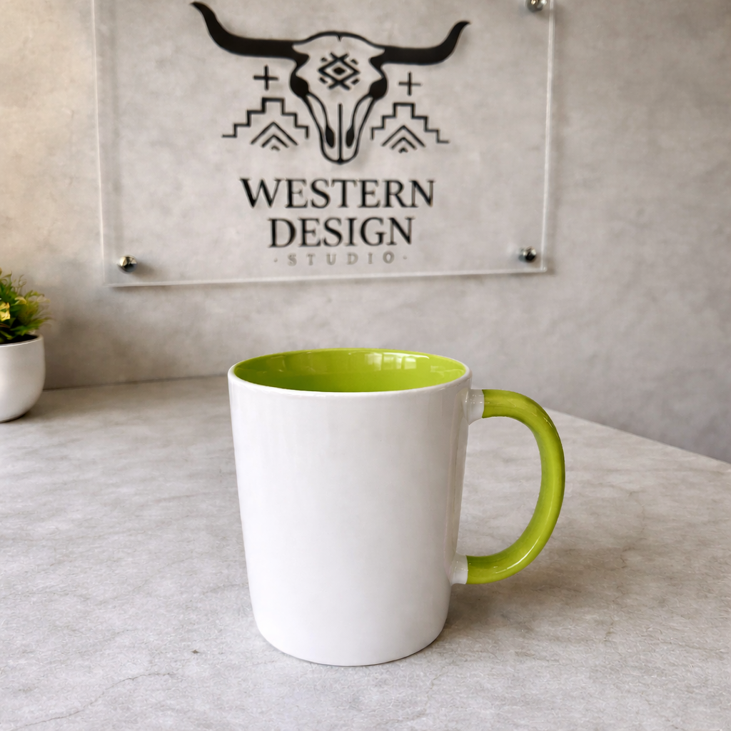 TWO TONE COFFEE MUGS